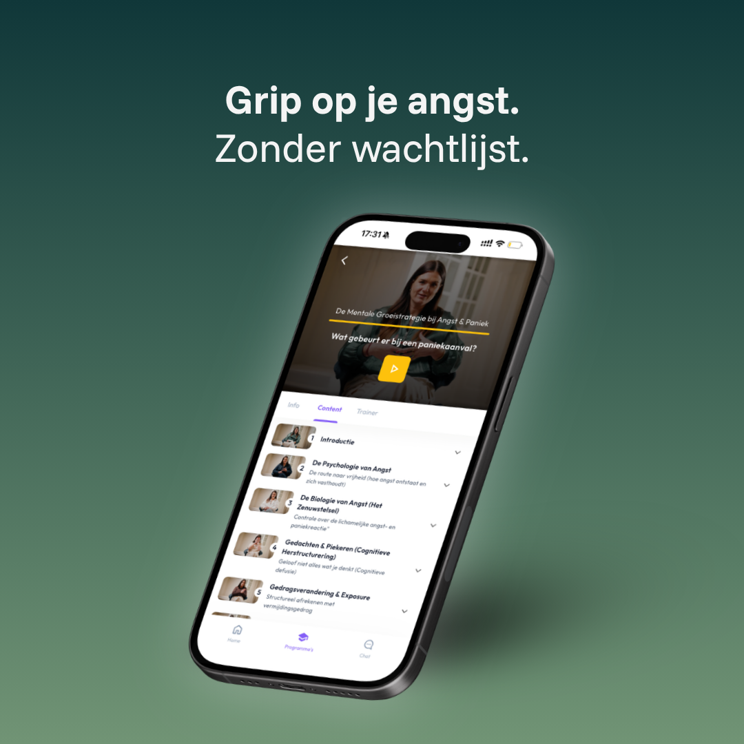 De Mentale Groeistrategie bij Angst en Paniek